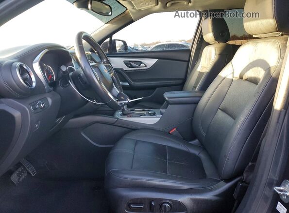 3GNKBJRS0MS522307 2021 CHEVROLET BLAZER Gray წინა სალონის ხედი