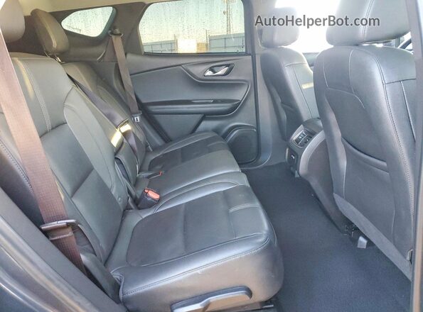 3GNKBJRS0MS522307 2021 CHEVROLET BLAZER Gray უკანა სალონის ხედი