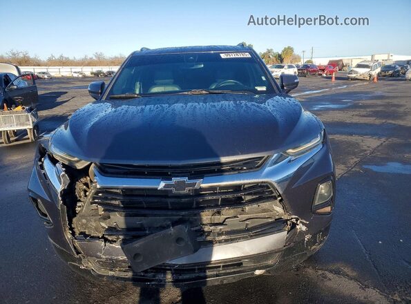 3GNKBJRS0MS522307 2021 CHEVROLET BLAZER Gray წინა ხედი