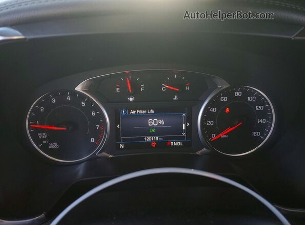 3GNKBJRS0MS522307 2021 CHEVROLET BLAZER Gray ხელსაწყოთა პანელის ხედი