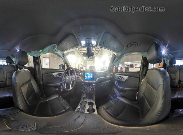 3GNKBJRS1MS515852 2021 CHEVROLET BLAZER White Панорамний вид салону 360°
