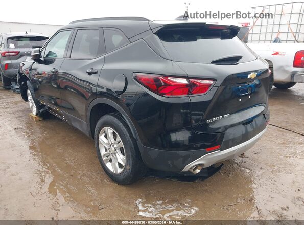 3GNKBJRS1NS136920 2022 CHEVROLET BLAZER Black Задня ліва чверть