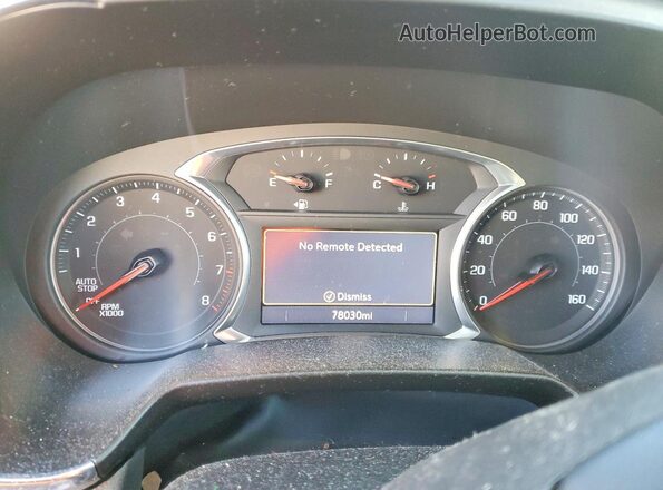 3GNKBJRS2MS506674 2021 CHEVROLET BLAZER White ხელსაწყოთა პანელის ხედი