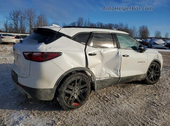 3GNKBJRS2MS506674 2021 CHEVROLET BLAZER White უკანა მარჯვენა