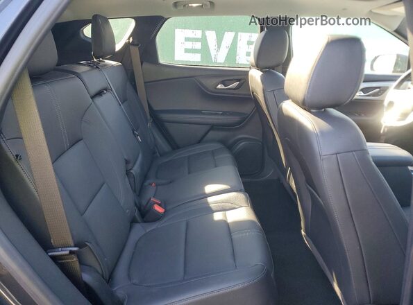 3GNKBJRS3MS560047 2021 CHEVROLET BLAZER Charcoal უკანა სალონის ხედი