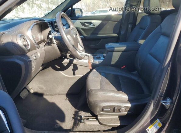 3GNKBJRS3MS560047 2021 CHEVROLET BLAZER Charcoal წინა სალონის ხედი