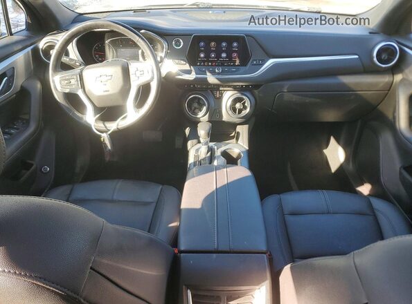 3GNKBJRS3MS560047 2021 CHEVROLET BLAZER Charcoal წინა პანელის ხედი