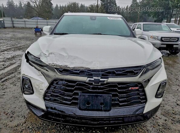 3GNKBJRS4KS582054 2019 CHEVROLET BLAZER Белый 