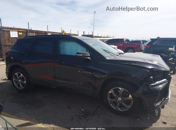 3GNKBJRSXRS152698 2024 CHEVROLET BLAZER Black Панорамний вид салону 360°