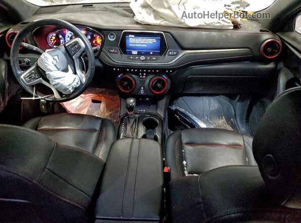 3GNKBKRS2MS582711 2021 CHEVROLET BLAZER White წინა პანელის ხედი