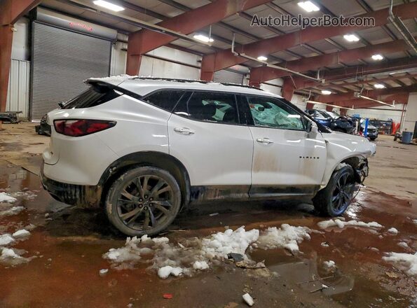 3GNKBKRS2MS582711 2021 CHEVROLET BLAZER White უკანა მარჯვენა