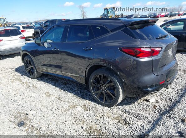 3GNKBKRS5MS523927 2021 CHEVROLET BLAZER Black Tył lewy