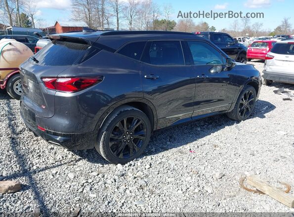 3GNKBKRS5MS523927 2021 CHEVROLET BLAZER Black Tył prawy