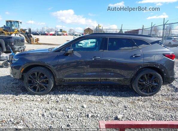 3GNKBKRS5MS523927 2021 CHEVROLET BLAZER Black Widok wnętrza 360 stopni