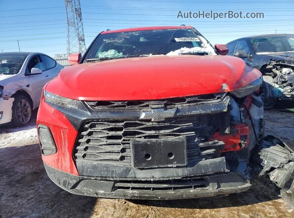 3GNKBKRS6MS549940 2021 CHEVROLET BLAZER Red 
