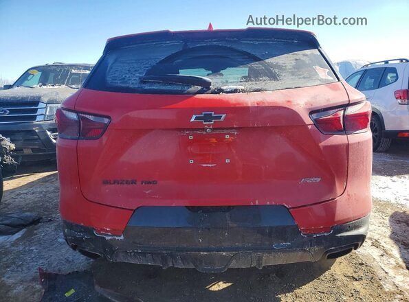3GNKBKRS6MS549940 2021 CHEVROLET BLAZER Red 