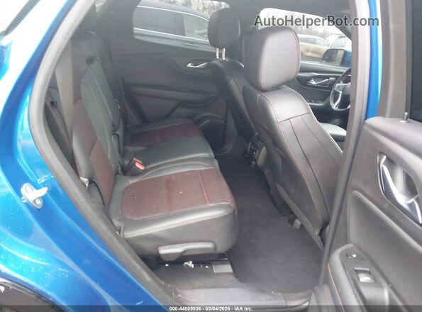 3GNKBKRS7MS500391 2021 CHEVROLET BLAZER Blue Вид наклейки з VIN-кодом