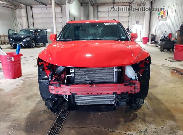 3GNKBKRS7SS150015 2025 CHEVROLET BLAZER Оранжевый Вид спереди