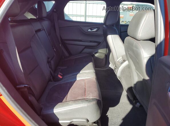 3GNKBKRS9MS515491 2021 CHEVROLET BLAZER Red Rear interior view