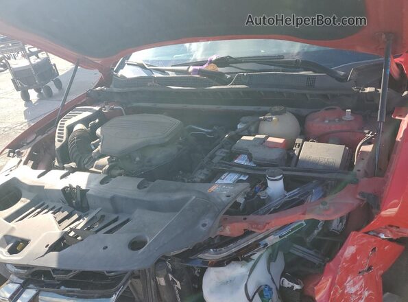 3GNKBKRS9MS515491 2021 CHEVROLET BLAZER Red Engine compartment view
