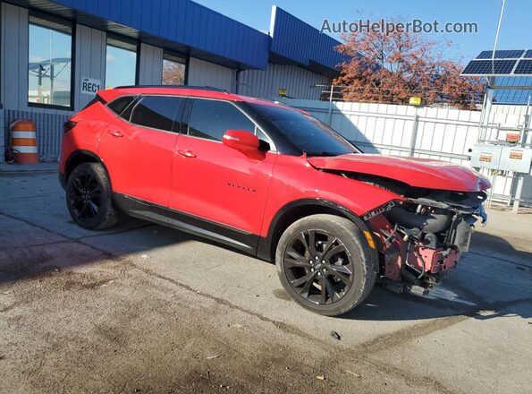 3GNKBKRS9MS515491 2021 CHEVROLET BLAZER Red Front right