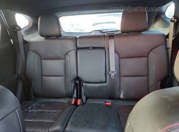 3GNKBKRS9MS515863 2021 CHEVROLET BLAZER Red Vista de los asientos traseros