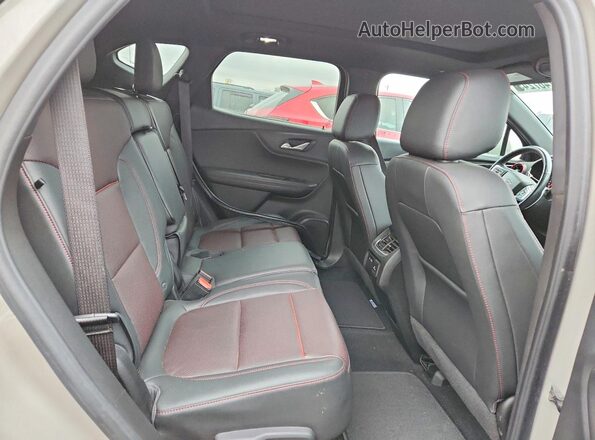 3GNKBKRS9MS577313 2021 CHEVROLET BLAZER Red უკანა სავარძლების ხედი
