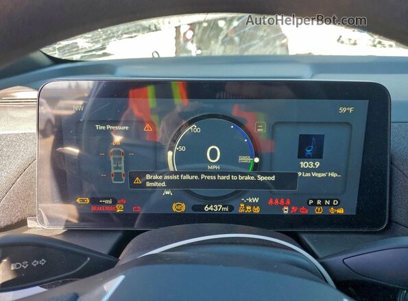 3GPKHURM1SS508390 2025 HONDA PROLOGUE Black Vista del cuadro de instrumentos