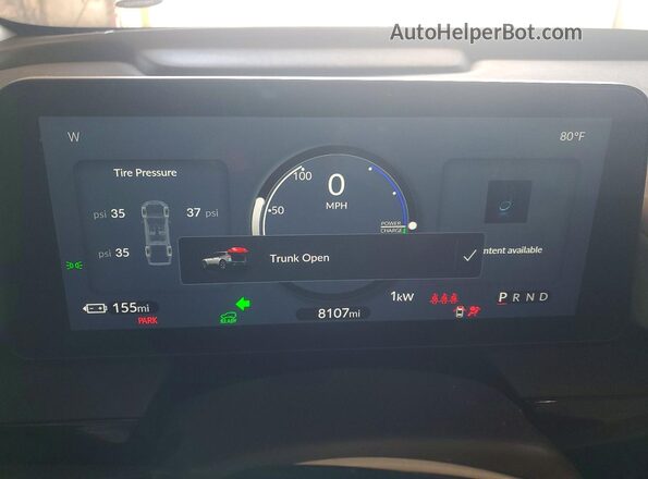 3GPKHXRJ4RS539814 2024 HONDA PROLOGUE White Instrument cluster view
