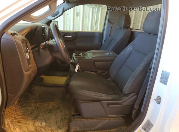 3GTN8AEF5LG216220 2020 GMC SIERRA White Widok wnętrza z przodu