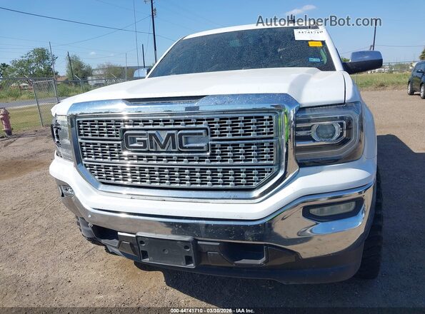 3GTP1NEC7GG214095 2016 GMC SIERRA White Widok zestawu wskaźników