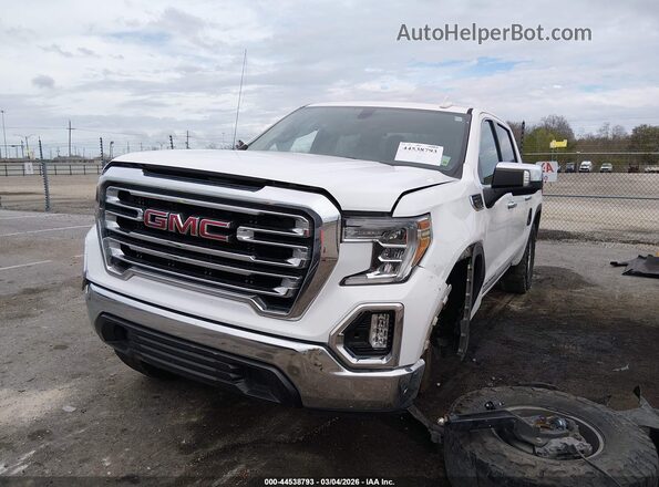 3GTP8DED3MG206893 2021 GMC SIERRA Белый Передняя левая четверть
