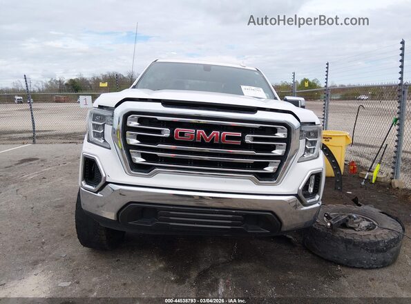 3GTP8DED3MG206893 2021 GMC SIERRA Белый Вид щитка приборов