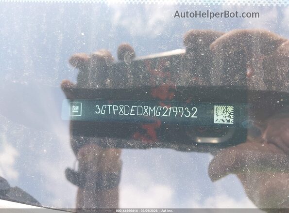 3GTP8DED8MG219932 2021 GMC SIERRA Black Вид підкапотного простору