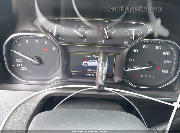 3GTP8DED8MG219932 2021 GMC SIERRA Black Вид панелі приладів