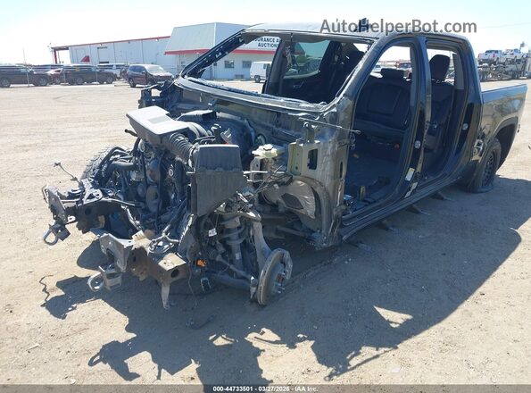 3GTPHGED2NG682636 2022 GMC SIERRA Black წინა მარცხენა ხედი სამი მეოთხედიდან