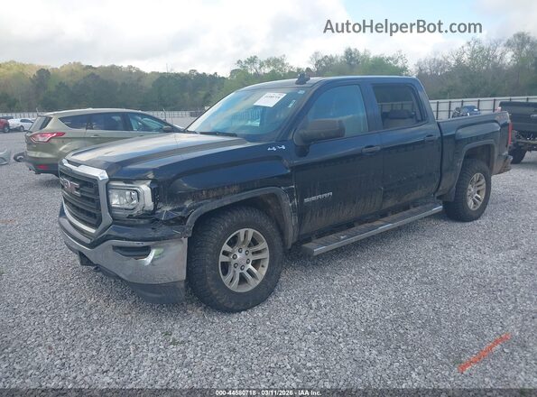 3GTU2LEC8JG212495 2018 GMC SIERRA Black წინა მარცხენა ხედი სამი მეოთხედიდან