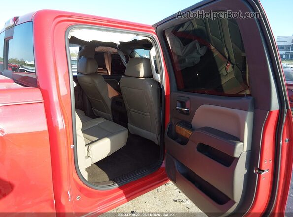 3GTU2NEC2GG381920 2016 GMC SIERRA Red Vista de la etiqueta del VIN