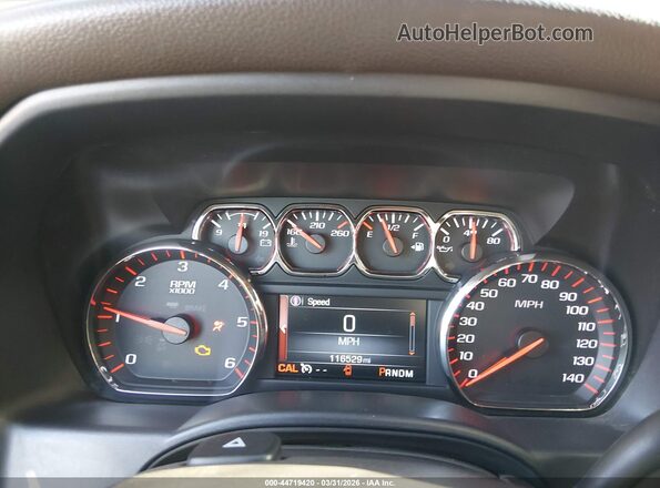 3GTU2NEC2GG381920 2016 GMC SIERRA Red Vista de los asientos traseros