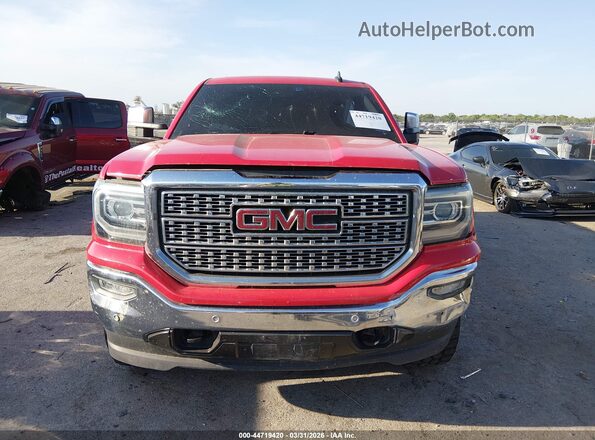 3GTU2NEC2GG381920 2016 GMC SIERRA Red Vista del cuadro de instrumentos