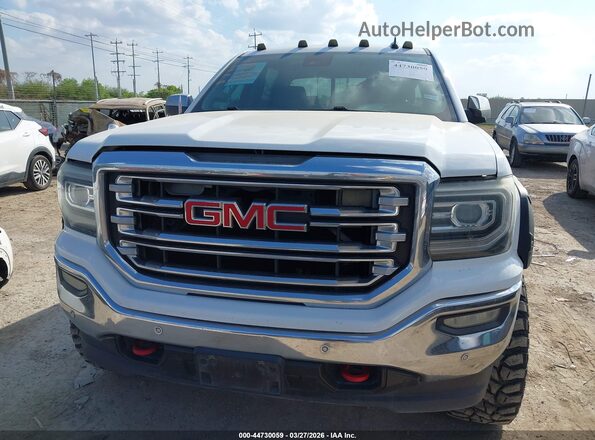 3GTU2NEC6GG296210 2016 GMC SIERRA Белый Вид щитка приборов