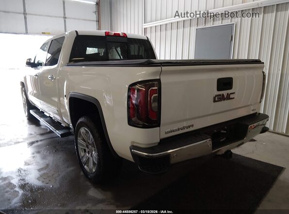 3GTU2NEC6JG369034 2018 GMC SIERRA Белый Задняя левая четверть
