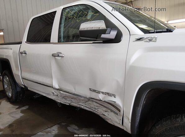 3GTU2NEC6JG369034 2018 GMC SIERRA Белый Вид спереди
