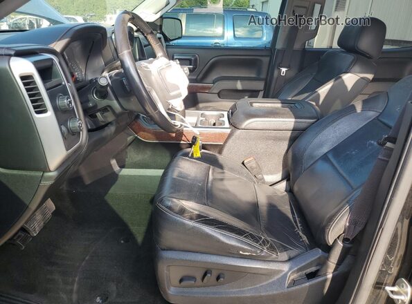 3GTU2NEC8HG337437 2017 GMC SIERRA Черный Вид салона спереди