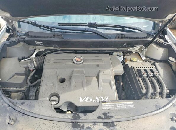 3GYFNBE31GS529058 2016 CADILLAC SRX Silver ძრავის განყოფილების ხედი