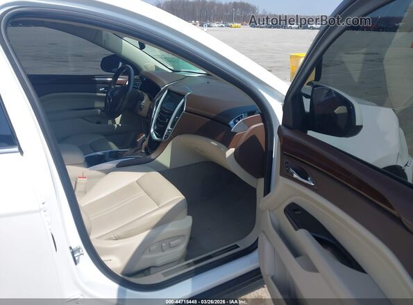 3GYFNCE33GS575903 2016 CADILLAC SRX White Widok wnętrza z przodu