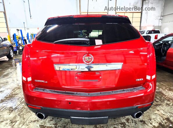 3GYFNDE33GS568780 2016 CADILLAC SRX Red Rear view