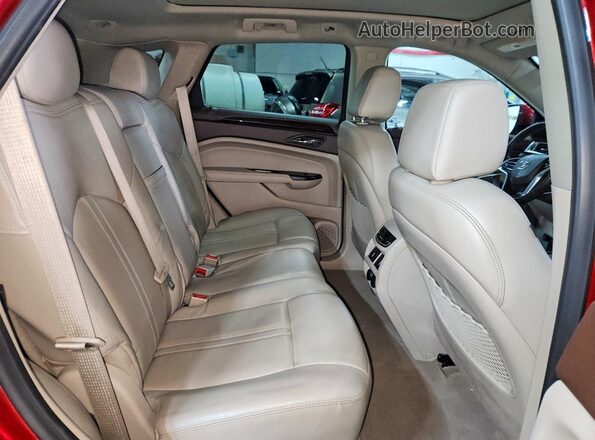 3GYFNDE33GS568780 2016 CADILLAC SRX Red Rear interior view