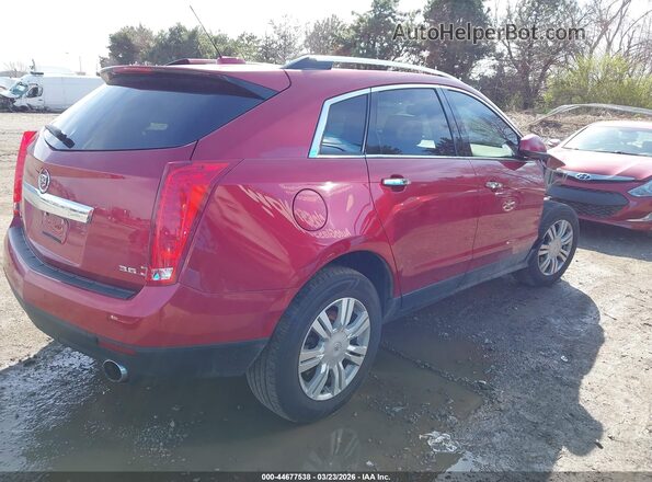 3GYFNEE33GS511355 2016 CADILLAC SRX Maroon Задня права чверть