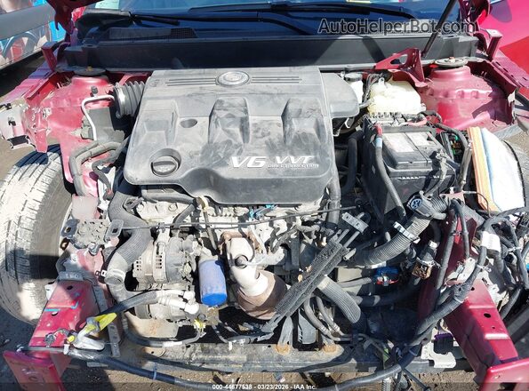 3GYFNEE33GS511355 2016 CADILLAC SRX Maroon Вид ззаду